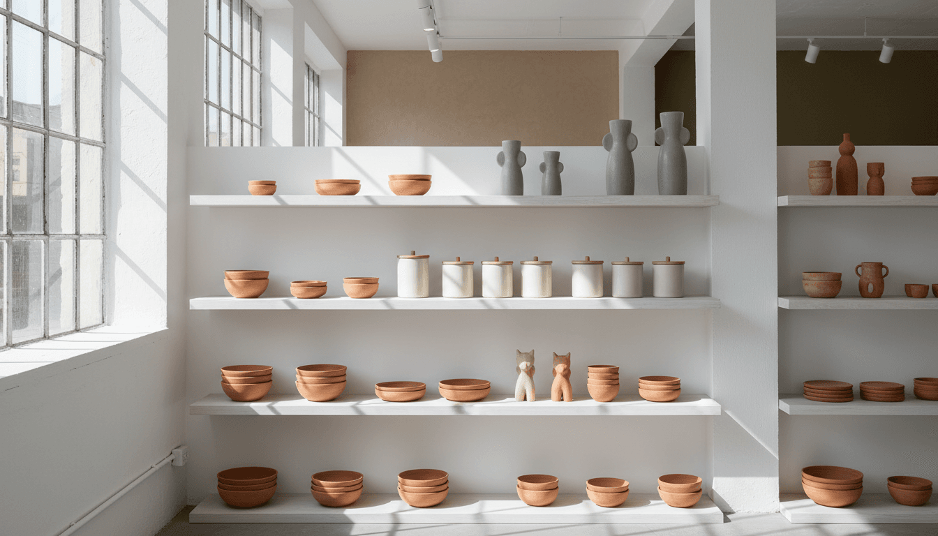 精美手工瓷器艺术品展示